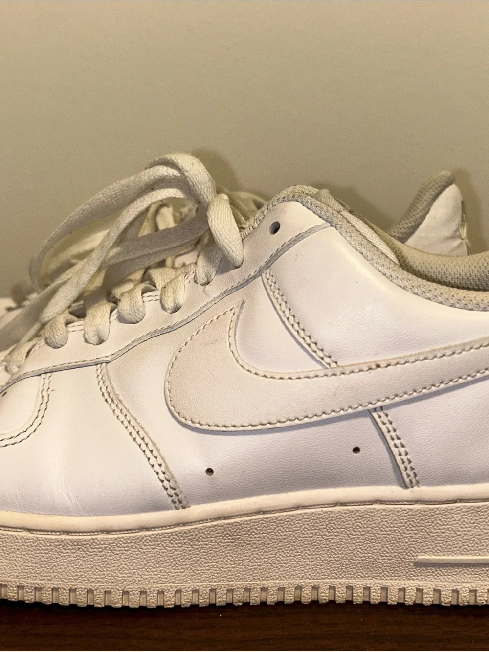 Nike White Low-Top Sneakers